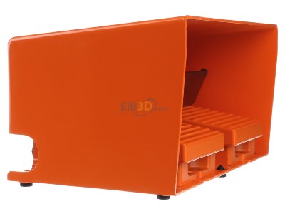 Ansicht links Schneider Electric XPER5100D Fuschalter, doppelt m. Schutzh. 2+2S 