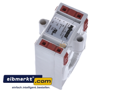 Ansicht oben rechts WAGO Kontakttechnik 855-305/060-101 Aufsteck-Stromwandler 60A/5A 