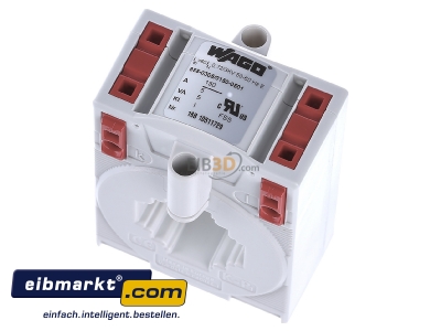 View up front WAGO Kontakttechnik 855-305/150-501 Current transformer 150/5A 
