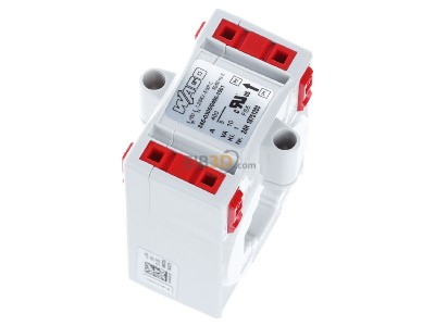 Ansicht oben links WAGO 855-305/400-1001 Aufsteck-Stromwandler 400A/5A 