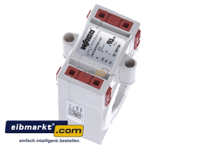 Ansicht oben links WAGO Kontakttechnik 855-305/600-1001 Aufsteck-Stromwandler 600A/5A 