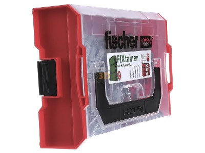 Ansicht links Fischer DE 532893 Sortimentsbox FIXtainer H�lt-Alles-Box 