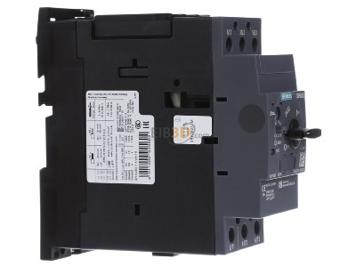 Ansicht links Siemens 3RV2031-4VA10 Leistungsschalter A-ausl. 35-45A 