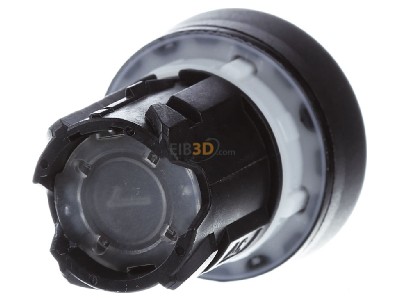 Ansicht hinten Siemens 3SU1000-0AA10-0AA0 Drucktaster 22mm,rund,schwarz 