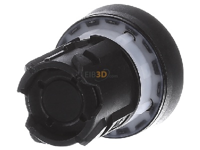 Ansicht hinten Siemens Indus.Sector 3SU1000-0AB10-0AA0 Drucktaster 22mm, rund, schwarz 