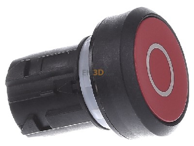 View on the left Siemens 3SU1000-0AB20-0AD0 Push button actuator red IP68 

