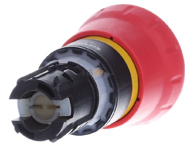 Ansicht hinten Siemens 3SU1000-1HB20-0AA0 Not-Halt-Pilzdrucktaster 22mm, rund, rt 