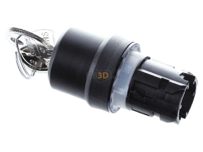 Ansicht oben rechts Siemens 3SU1000-4DF11-0AA0 Schl�sselschalter RONIS Schl�sselabzug O+I 