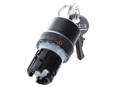 Ansicht oben hinten Siemens 3SU1000-4DF11-0AA0 Schl�sselschalter RONIS Schl�sselabzug O+I 