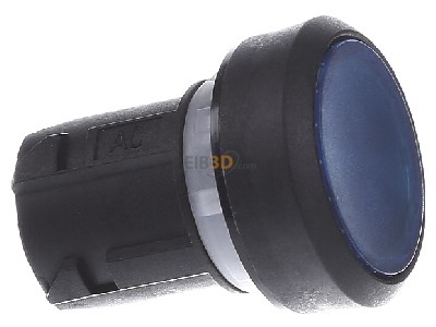 View on the left Siemens 3SU1001-0AB50-0AA0 Push button actuator blue IP68 
