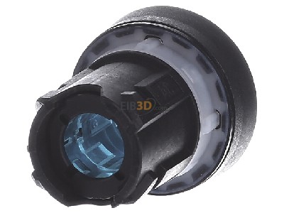 Back view Siemens 3SU1001-0AB50-0AA0 Push button actuator blue IP68 

