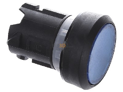 View top left Siemens 3SU1001-0AB50-0AA0 Push button actuator blue IP68 
