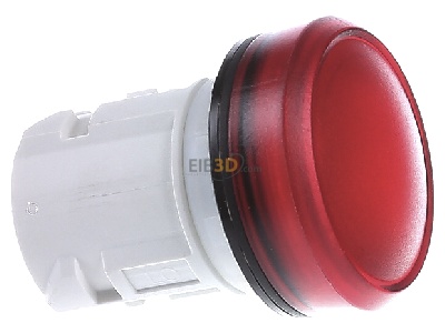 View on the left Siemens 3SU1001-6AA20-0AA0 Indicator light element red IP68 
