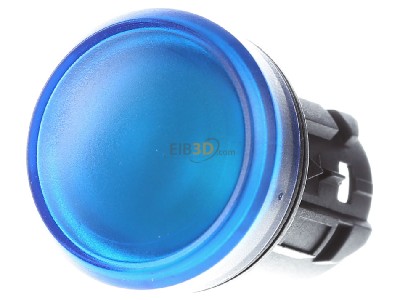 Frontansicht Siemens 3SU1001-6AA50-0AA0 Leuchtmelder 22mm, rund, blau 