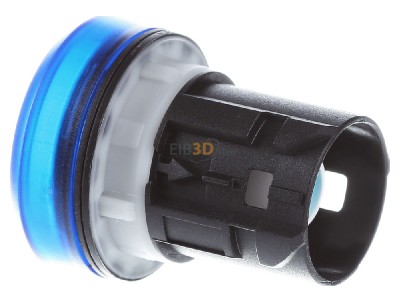 Ansicht rechts Siemens 3SU1001-6AA50-0AA0 Leuchtmelder 22mm, rund, blau 