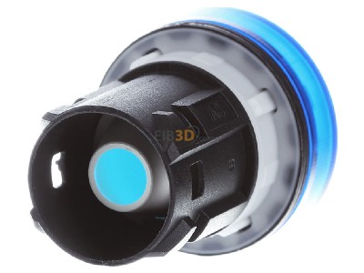 Ansicht hinten Siemens 3SU1001-6AA50-0AA0 Leuchtmelder 22mm, rund, blau 