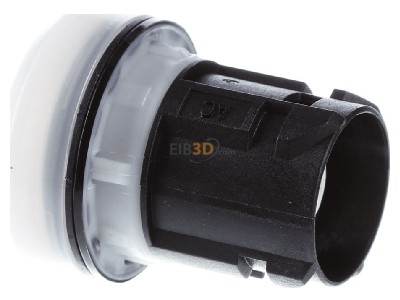 Ansicht rechts Siemens 3SU1001-6AA60-0AA0 Leuchtmelder 22mm, rund, wei 
