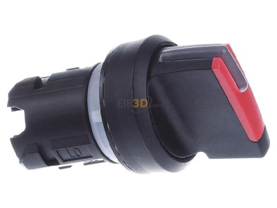 Ansicht links Siemens 3SU1002-2BF20-0AA0 Knebelschalter 22mm, rund, rot 