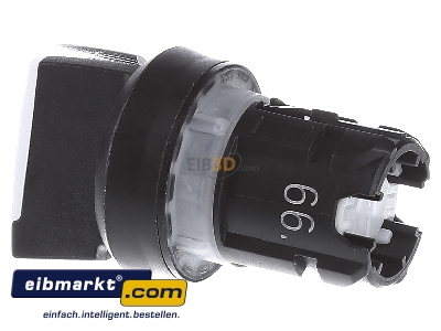 Ansicht rechts Siemens Indus.Sector 3SU1002-2BL60-0AA0 Knebelschalter 22mm, rund, schwarz 