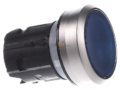 View on the left Siemens 3SU1031-0AB50-0AA0 Push button actuator blue IP68 
