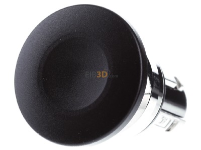 Frontansicht Siemens 3SU1050-1BD10-0AA0 Pilzdrucktaster 22mm, rund, schwarz 