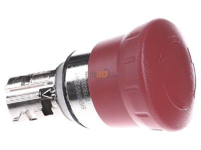 View on the left Siemens 3SU1050-1HB20-0AA0 Emergency stop complete 
