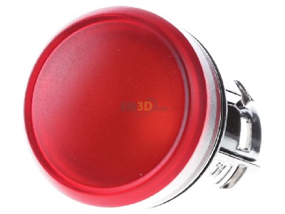 Frontansicht Siemens 3SU1051-6AA20-0AA0 Leuchtmelder 22mm, rund, rot 