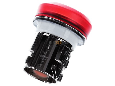 Ansicht oben hinten Siemens 3SU1051-6AA20-0AA0 Leuchtmelder 22mm, rund, rot 