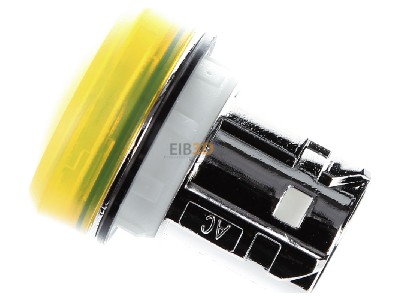 Ansicht oben rechts Siemens 3SU1051-6AA30-0AA0 Leuchtmelder 22mm, rund, gelb 