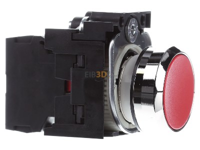 View on the left Siemens 3SU1150-0AB20-1CA0 Complete push button red 
