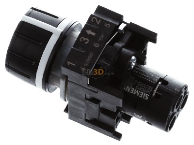Ansicht oben rechts Siemens 3SU1200-2PR10-1AA0 Potentiometer 4,7K Ohm 