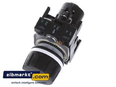 View up front Siemens Indus.Sector 3SU1200-2PU10-1AA0 Potentiometer for control device 
