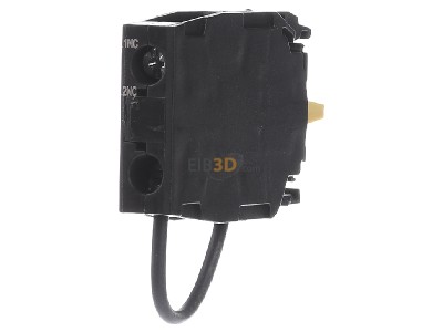 Back view Siemens 3SU1400-1AA10-1HA0 Auxiliary contact block 0 NO/1 NC 
