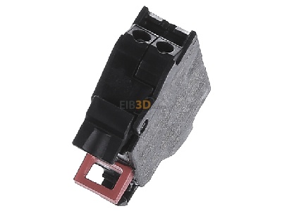 Top rear view Siemens 3SU1400-1AA10-3CA0 Auxiliary contact block 0 NO/1 NC 
