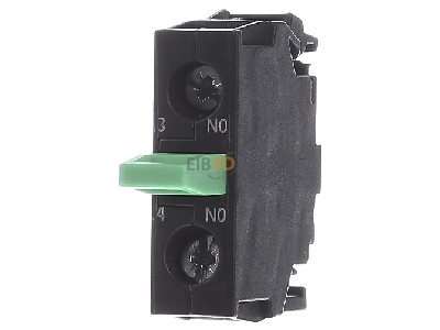 Frontansicht Siemens 3SU1400-2AA10-1BA0 Kontaktmodul mit 1 Schaltglied,1S 