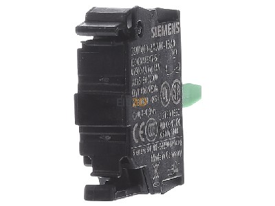 Ansicht hinten Siemens 3SU1400-2AA10-1BA0 Kontaktmodul mit 1 Schaltglied,1S 