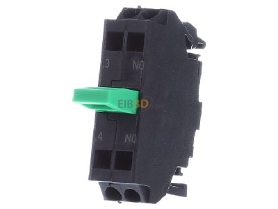 Frontansicht Siemens 3SU1400-2AA10-3BA0 Kontaktmodul mit 1 Schaltglied,1S 