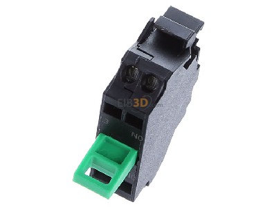 Ansicht oben vorne Siemens 3SU1400-2AA10-3BA0 Kontaktmodul mit 1 Schaltglied,1S 
