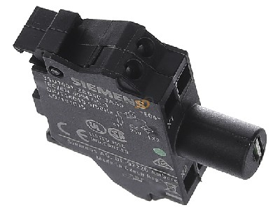 Ansicht oben links Siemens 3SU1401-2BB40-3AA0 LED-Modul LED,24VAC/DC,grn 