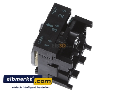 Ansicht oben rechts Siemens Indus.Sector 3SU15000AA100AA0 Halter fr 3 Module 3SU1500-0AA10-0AA0
