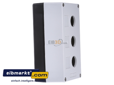 Ansicht links Siemens Indus.Sector 3SU1803-0AA00-0AB1 Gehuse fr Befehlsgerte 22mm, rund 