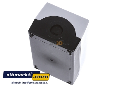 Ansicht oben hinten Siemens Indus.Sector 3SU1803-0AA00-0AB1 Gehuse fr Befehlsgerte 22mm, rund 