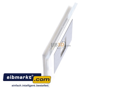 Ansicht oben links Ekey (AT) 101 702 Abdeckung FS UP IP44 glas wei 