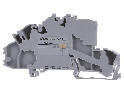 Back view WAGO 2003-7650 Installation terminal block 5,2mm 32A 
