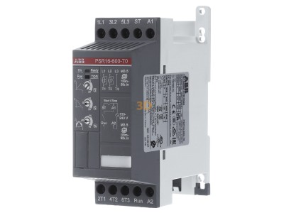Front view ABB PSR16-600-70 Soft starter 16A 240...100VAC 
