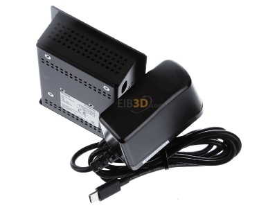 Ansicht oben hinten Jung SV-SERVER2 Smart Visu Server mit Eurostecker