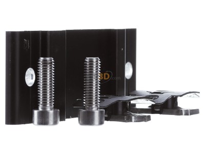 View on the left K2 Systems 2004375 Accessory for photovoltaics mounting - Mounting bracket set InsertRail 2.0 black, 

