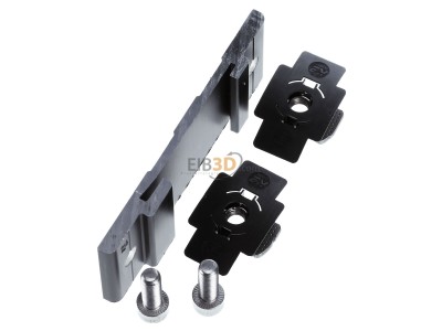 View top left K2 Systems 2004375 Accessory for photovoltaics mounting - Mounting bracket set InsertRail 2.0 black, 
