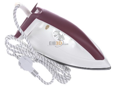 Top rear view Tefal FS 4030 ws/drt Low weight flat-iron 1200W 
