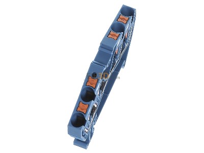 View top left Phoenix PTS 4-QUATTRO BU Feed-through terminal block 6,2mm 32A 
